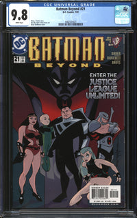 Batman Beyond (Vol. 2, 1999) #21 CGC 9.8 NM/MT