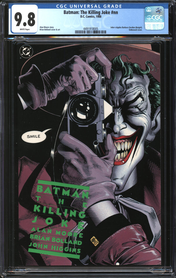 Batman: The Killing Joke (1988) #1 CGC 9.8 NM/MT