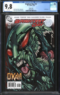 Brightest Day (2010) #12 Ivan Reis Variant CGC 9.8 NM/MT