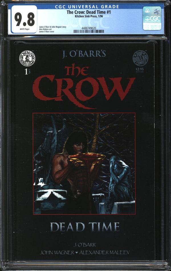 Crow, The: Dead Time (1996) #1 CGC 9.8 NM/MT