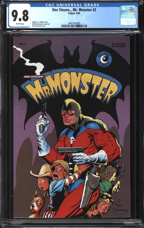 Doc Stearn... Mr. Monster (1985) #2 CGC 9.8 NM/MT