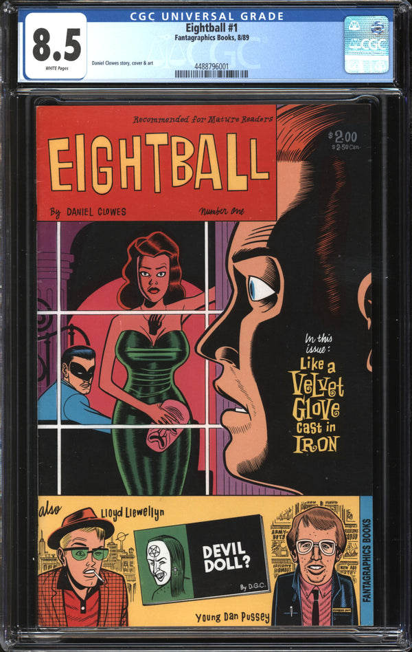 Eightball (1989) # 1 CGC 8.5 VF+