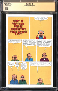 Eightball (1989) # 2 CGC x JSA Signature Series 9.4 NM Signed Daniel Clowes