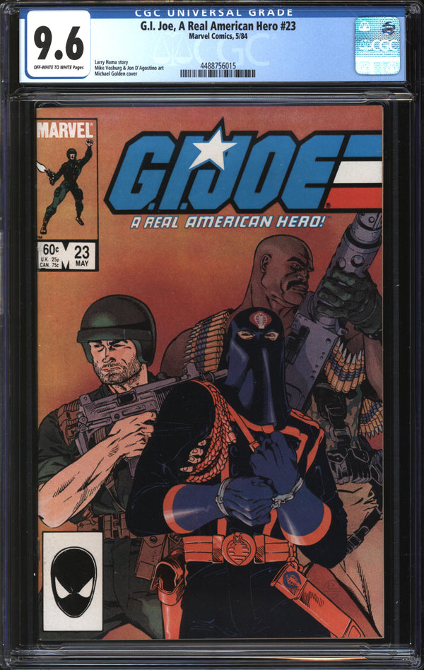 G.I. Joe, A Real American Hero (1982) # 23 CGC 9.6 NM+