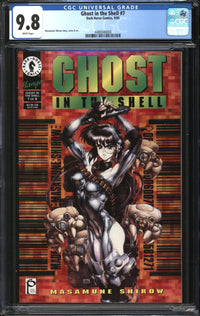 Ghost In The Shell (1995) #7 CGC 9.8 NM/MT