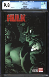 Hulk (2008) # 1 Second Printing CGC 9.8 NM/MT