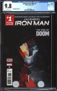 Infamous Iron Man (2016) #1 CGC 9.8 NM/MT