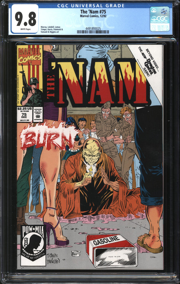 'Nam, The (1986) #75 CGC 9.8 NM/MT