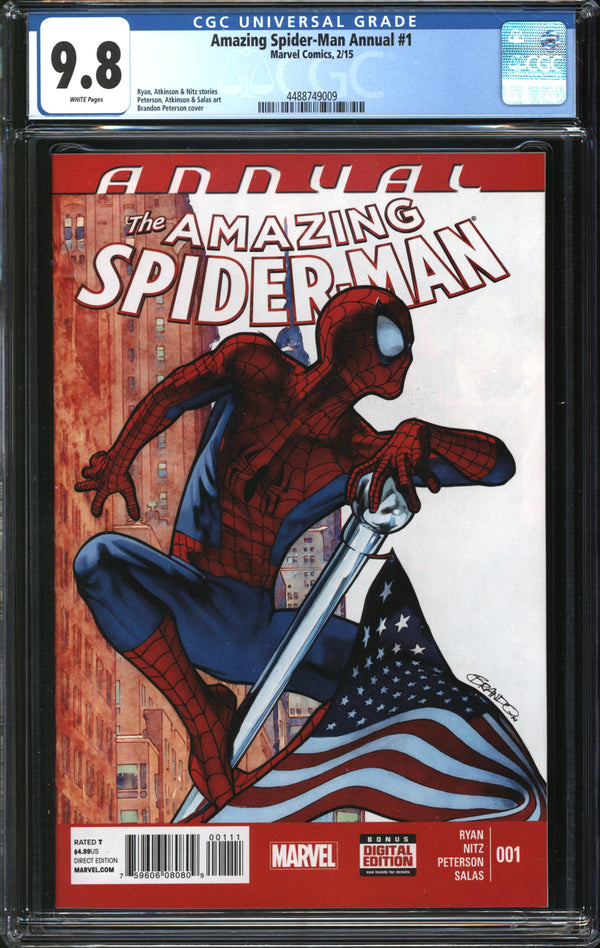 Amazing Spider-Man Annual (2015) #1 CGC 9.8 NM/MT