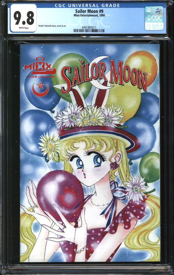 Sailor Moon (1998) # 9 CGC 9.8 NM/MT