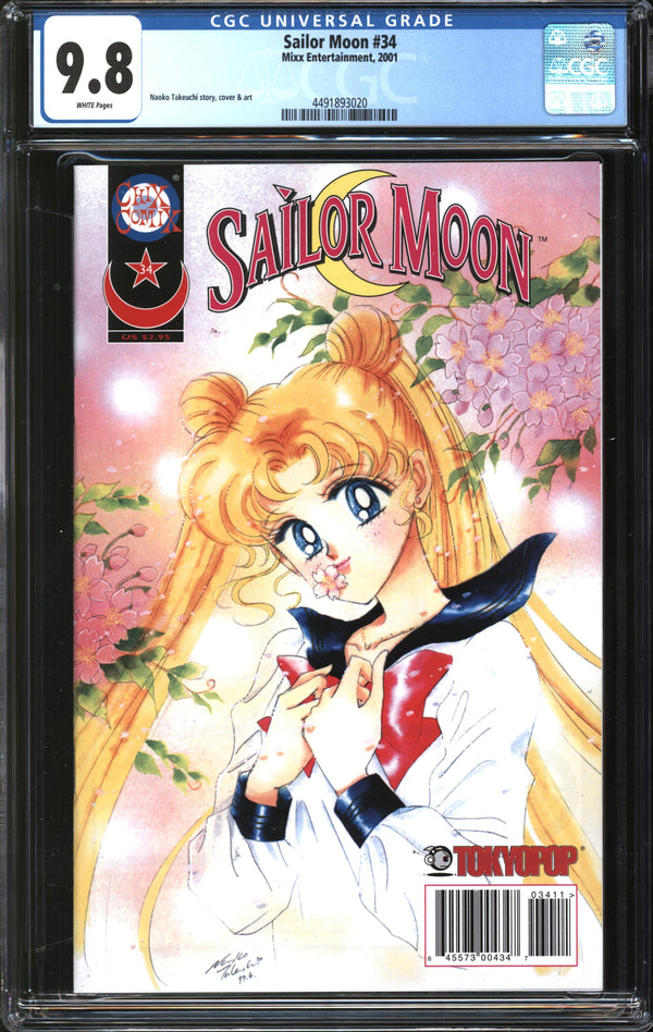 Sailor Moon (1998) #34 CGC 9.8 NM/MT