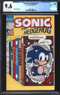 Sonic The Hedgehog (1993) #  7 CGC 9.6 NM+