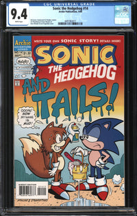 Sonic The Hedgehog (1993) #14 CGC 9.4 NM