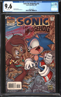 Sonic The Hedgehog (1993) #55 CGC 9.6 NM+