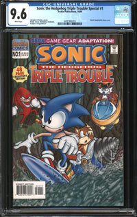 Sonic The Hedgehog Triple Trouble Special (1995) #1 CGC 9.6 NM+