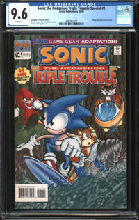 Sonic The Hedgehog Triple Trouble Special (1995) #1 CGC 9.6 NM+