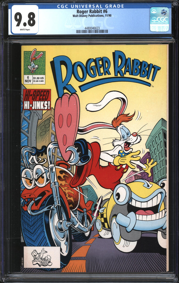 Roger Rabbit (1990) # 6 CGC 9.8 NM/MT