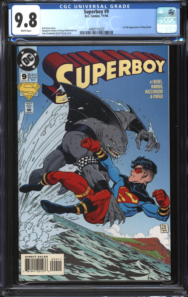 Superboy (1994) #9 CGC 9.8 NM/MT