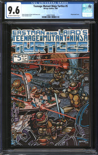 Teenage Mutant Ninja Turtles (1984) # 5 CGC 9.6 NM+