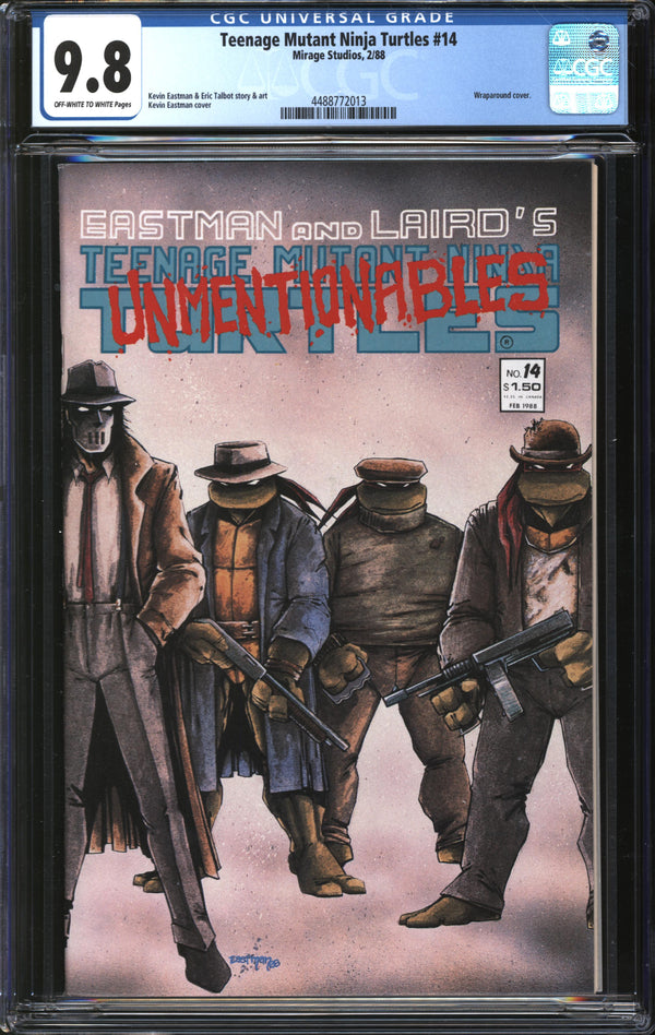 Teenage Mutant Ninja Turtles (1984) #14 CGC 9.8 NM/MT