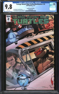 Teenage Mutant Ninja Turtles/Ghostbusters 2 (2017) #2 Retailer Incentive Edition CGC 9.8 NM/MT