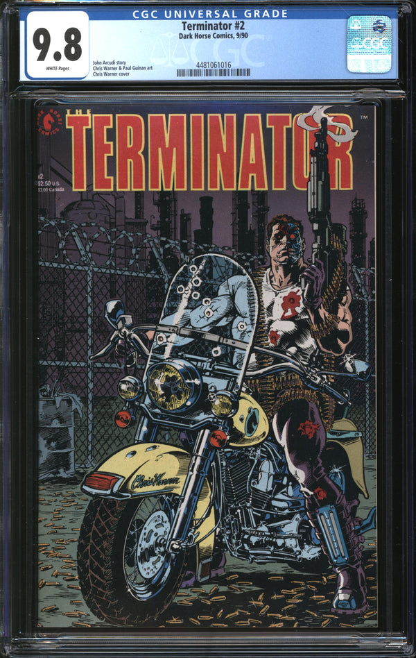 Terminator (1990) #2 CGC 9.8 NM/MT