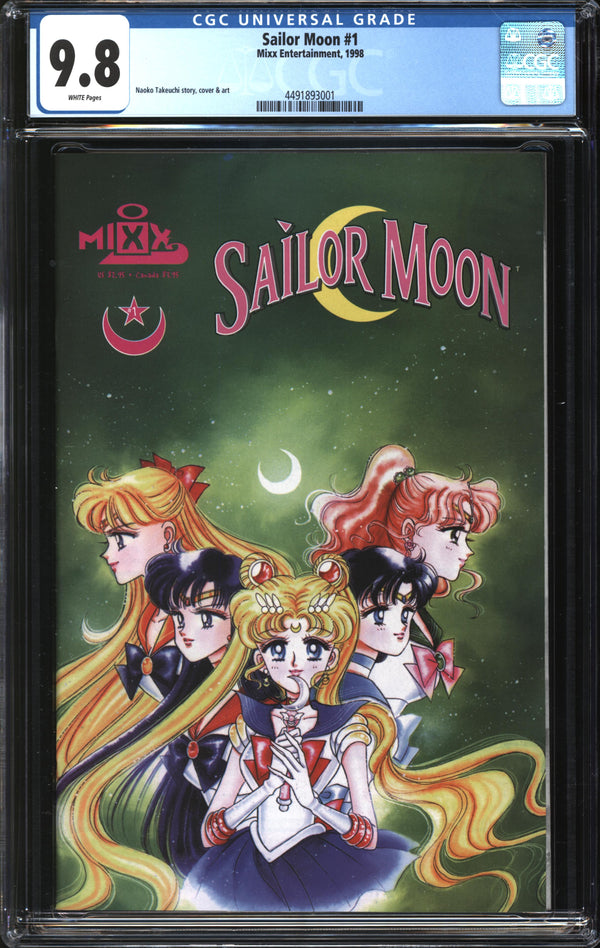 Sailor Moon (1998) # 1 CGC 9.8 NM/MT