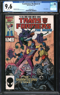 Transformers: The Movie (1986) #2 CGC 9.6 NM+