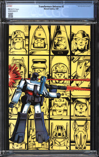 Transformers Universe (1986) #2 CGC 9.8 NM/MT