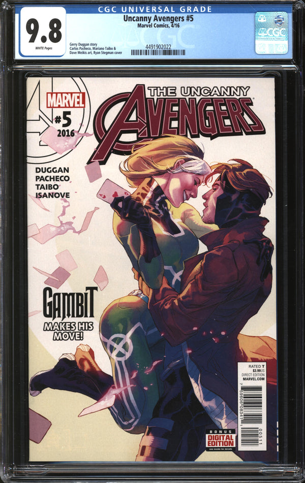 Uncanny Avengers (2015) #5 CGC 9.8 NM/MT