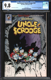 Walt Disney's Uncle Scrooge (1986) #261 CGC 9.8 NM/MT