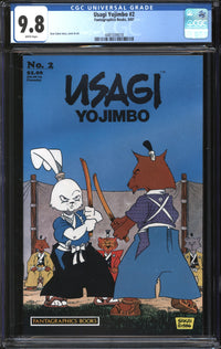 Usagi Yojimbo (1987) # 2 CGC 9.8 NM/MT