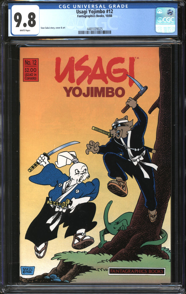 Usagi Yojimbo (1987) #12 CGC 9.8 NM/MT