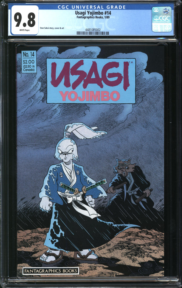 Usagi Yojimbo (1987) #14 CGC 9.8 NM/MT