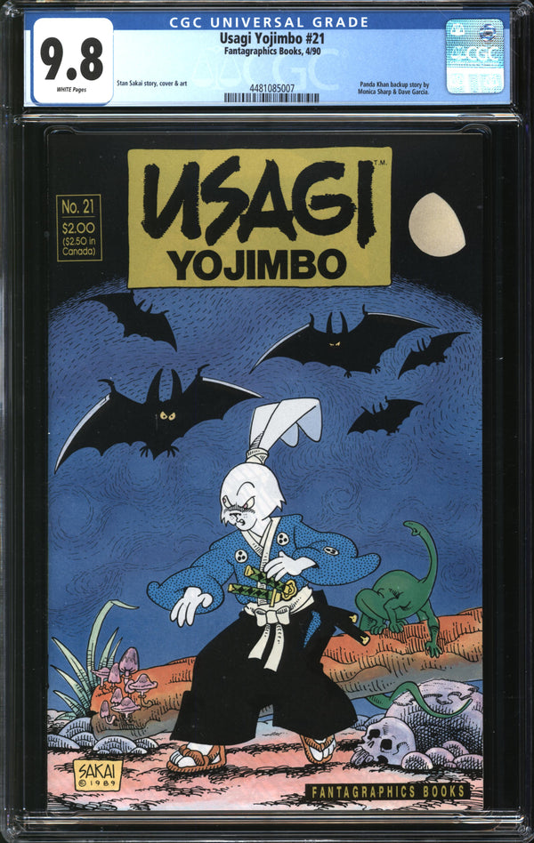 Usagi Yojimbo (1987) #21 CGC 9.8 NM/MT