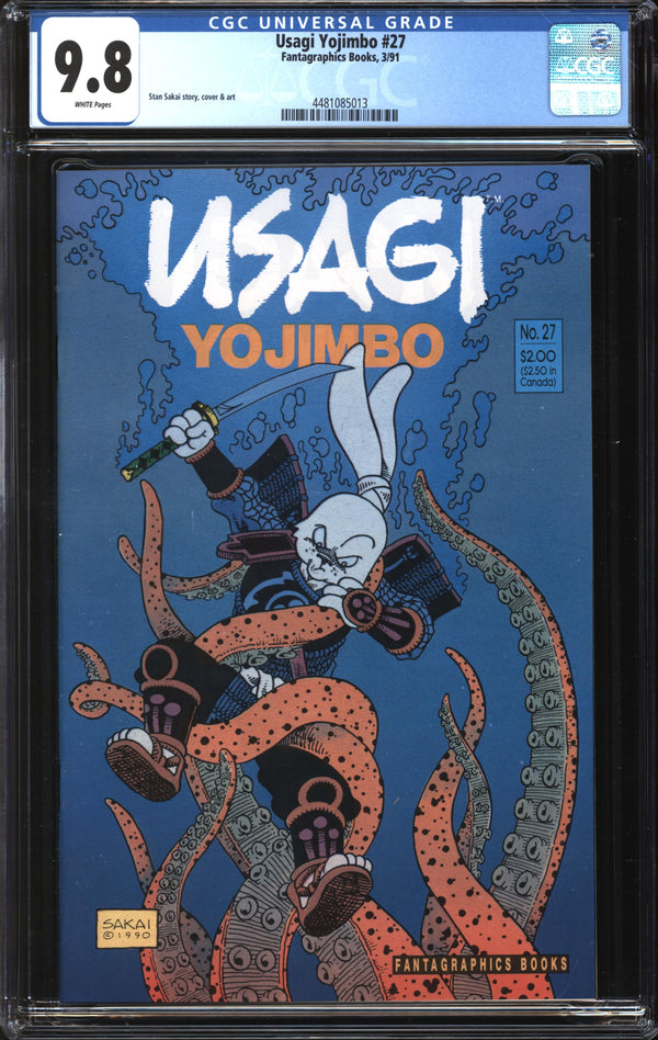 Usagi Yojimbo (1987) #27 CGC 9.8 NM/MT