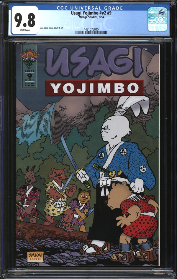 Usagi Yojimbo (1993) # 9 CGC 9.8 NM/MT