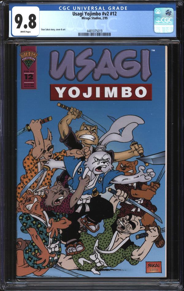 Usagi Yojimbo (1993) #12 CGC 9.8 NM/MT