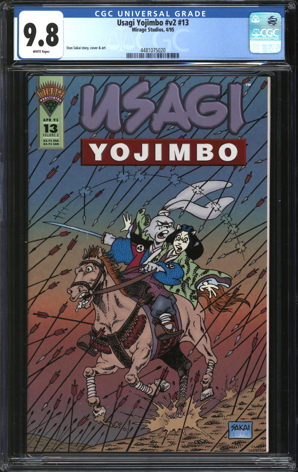 Usagi Yojimbo (1993) #13 CGC 9.8 NM/MT