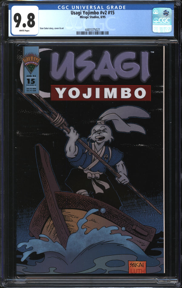 Usagi Yojimbo (1993) #15 CGC 9.8 NM/MT