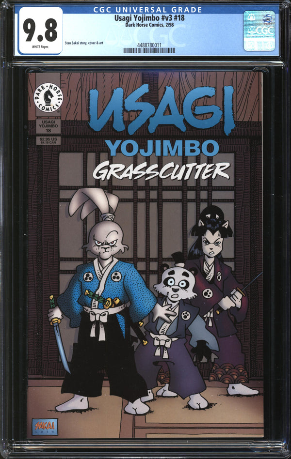 Usagi Yojimbo (1996) # 18 CGC 9.8 NM/MT