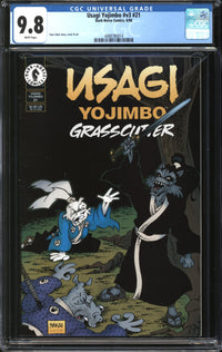 Usagi Yojimbo (1996) # 21 CGC 9.8 NM/MT