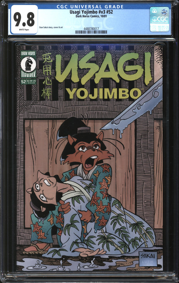 Usagi Yojimbo (1996) # 52 CGC 9.8 NM/MT