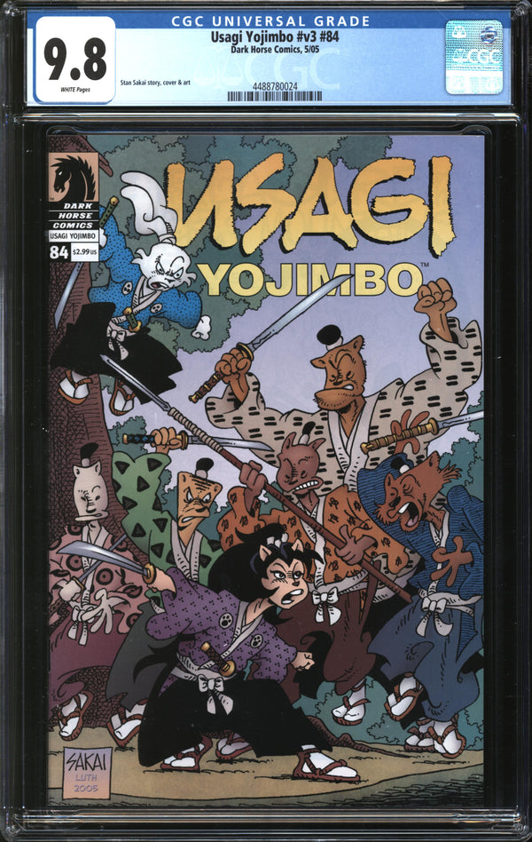 Usagi Yojimbo (1996) # 84 CGC 9.8 NM/MT