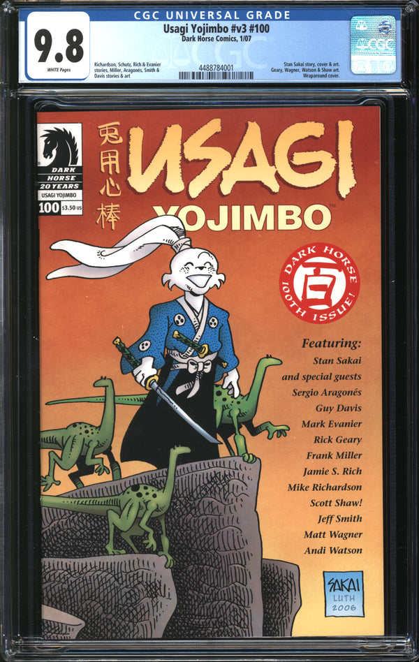 Usagi Yojimbo (1996) #100 CGC 9.8 NM/MT