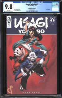 Usagi Yojimbo (2019) # 1 J. Scott Campbell Variant CGC 9.8 NM/MT