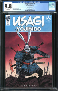 Usagi Yojimbo (2019) # 1 Dave Johnson Variant CGC 9.8 NM/MT