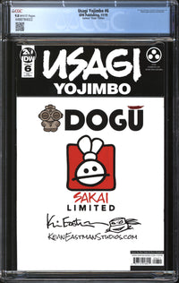 Usagi Yojimbo (2019) # 6 Kevin Eastman Virgin Edition CGC 9.8 NM/MT