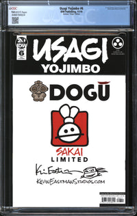 Usagi Yojimbo (2019) # 6 Kevin Eastman Virgin Edition CGC 9.8 NM/MT