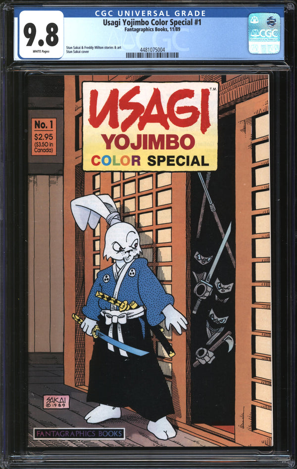 Usagi Yojimbo Color Special (1989) #1 CGC 9.8 NM/MT